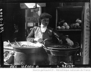 Le marchand de marrons - Agence Meurisse - 1933